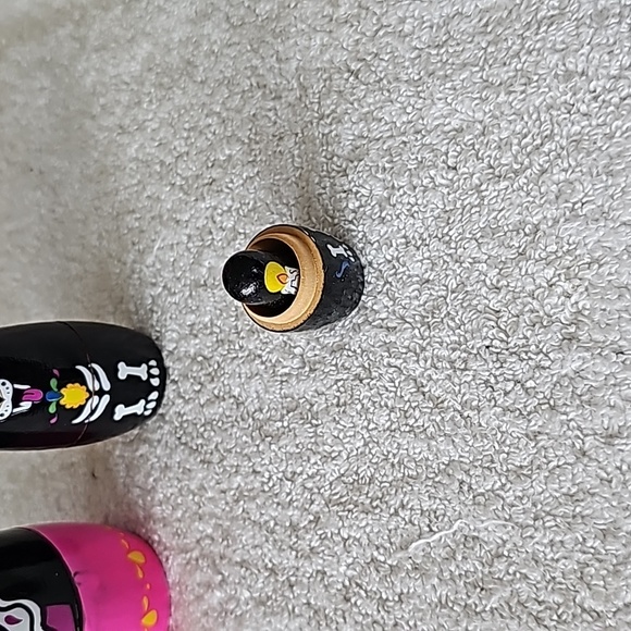 Sugar Skull Nesting Dolls - Picture 3 of 7